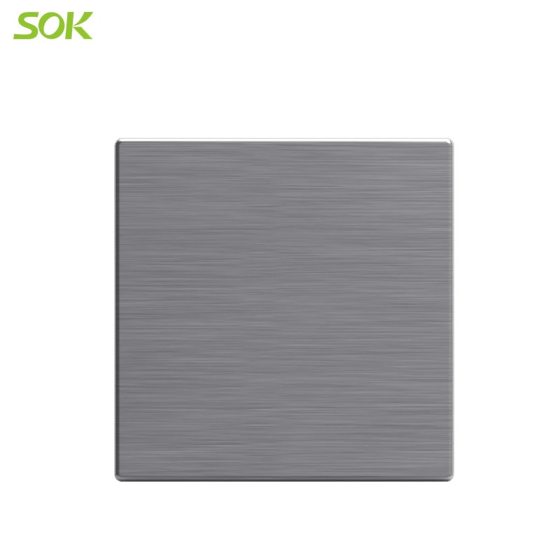 Stainless Steel Blank Plate - 86 Size