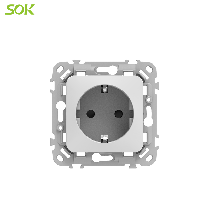 Europe Socket  Modular with Shutter
